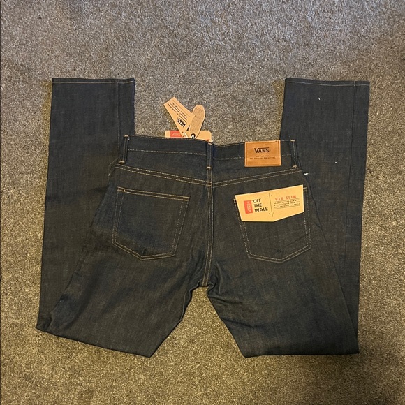 Vans Men's Dark Blue Jeans - Picture 5 of 5